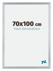 Catania MDF Bilderrahmen 70x100cm Silber Messe | Yourdecoration.at