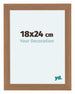 Como MDF Bilderrahmen 18x24cm Nussbaum Hell Vorne Messe | Yourdecoration.at