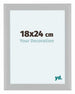 Como MDF Bilderrahmen 18x24cm Weiss Hochglanz Vorne Messe | Yourdecoration.at