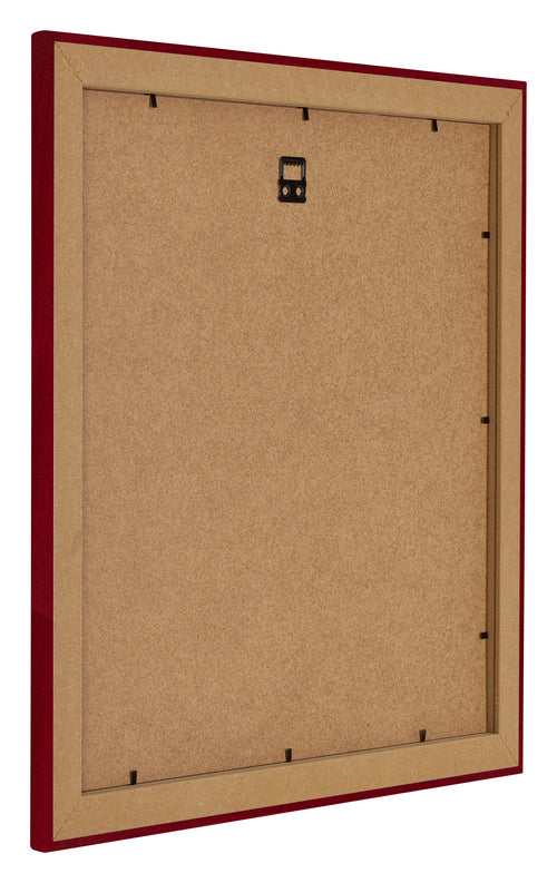 Como MDF Bilderrahmen 20x20cm Weinrot Gewischt Ruckseite Schrag | Yourdecoration.at