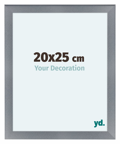 Como MDF Bilderrahmen 20x25cm Aluminium Geburstet Vorne Messe | Yourdecoration.at