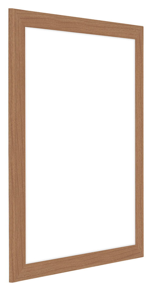 Como MDF Bilderrahmen 20x25cm Nussbaum Hell Vorne Schrag | Yourdecoration.at