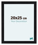 Como MDF Bilderrahmen 20x25cm Schwarz Matt Vorne Messe | Yourdecoration.at