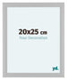 Como MDF Bilderrahmen 20x25cm Weiss Matt Vorne Messe | Yourdecoration.at
