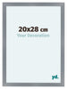 Como MDF Bilderrahmen 20x28cm Aluminium Geburstet Vorne Messe | Yourdecoration.at