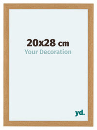 Como MDF Bilderrahmen 20x28cm Buche Vorne Messe | Yourdecoration.at