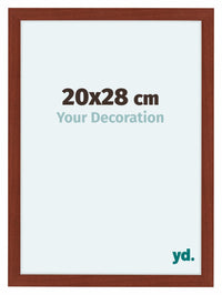 Como MDF Bilderrahmen 20x28cm Kirschbaum Vorne Messe | Yourdecoration.at