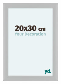 Como MDF Bilderrahmen 20x30cm Weiss Hochglanz Vorne Messe | Yourdecoration.at