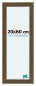 Como MDF Bilderrahmen 20x60cm Gold Antik Vorne Messe | Yourdecoration.at