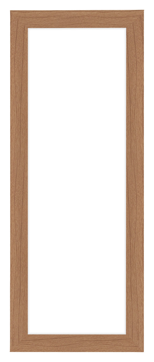 Como MDF Bilderrahmen 20x60cm Nussbaum Hell Vorne | Yourdecoration.at