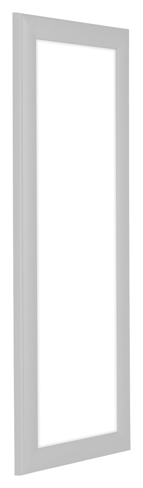 Como MDF Bilderrahmen 20x60cm Weiss Hochglanz Vorne Schrag | Yourdecoration.at