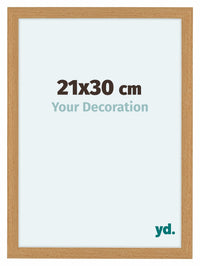 Como MDF Bilderrahmen 21x30cm Buche Vorne Messe | Yourdecoration.at