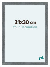 Como MDF Bilderrahmen 21x30cm Eisen Gewischt Vorne Messe | Yourdecoration.at