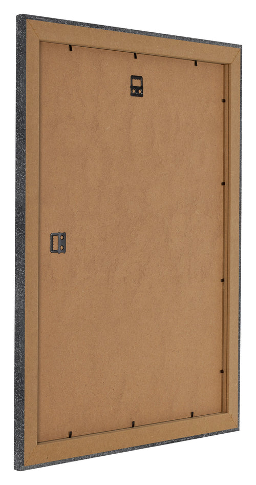 Como MDF Bilderrahmen 24x30cm Grau Gewischt Ruckseite Schrag | Yourdecoration.at
