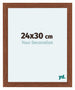 Como MDF Bilderrahmen 24x30cm Nussbaum Vorne Messe | Yourdecoration.at