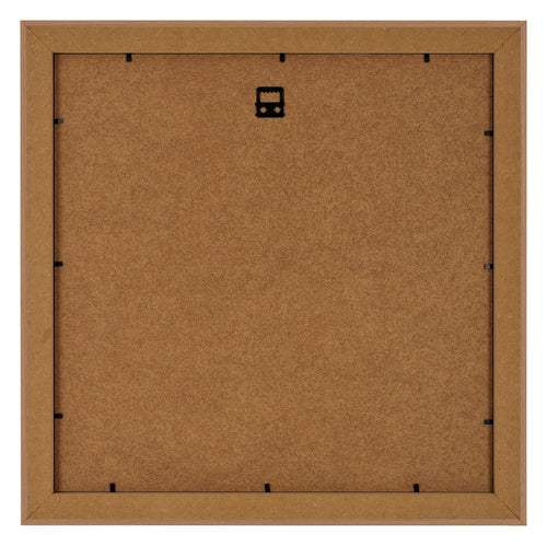 Como MDF Bilderrahmen 25x25cm Nussbaum Hell Ruckseite | Yourdecoration.at