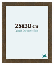 Como MDF Bilderrahmen 25x30cm Gold Antik Vorne Messe | Yourdecoration.at