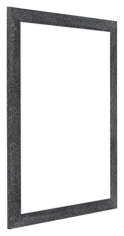 Como MDF Bilderrahmen 25x30cm Grau Gewischt Vorne Schrag | Yourdecoration.at