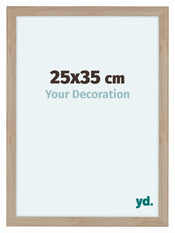 Como MDF Bilderrahmen 25x35cm Eiche Hell Vorne Messe | Yourdecoration.at