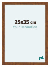 Como MDF Bilderrahmen 25x35cm Eiche Rustiek Vorne Messe | Yourdecoration.at