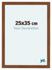 Como MDF Bilderrahmen 25x35cm Eiche Rustiek Vorne Messe | Yourdecoration.at