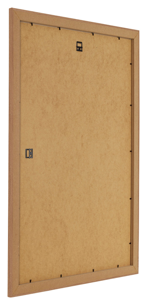 Como MDF Bilderrahmen 25x35cm Nussbaum Hell Ruckseite Schrag | Yourdecoration.at