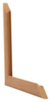 Como MDF Bilderrahmen 25x75cm Nussbaum Hell Querschnitte | Yourdecoration.at