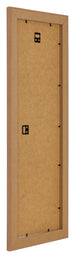 Como MDF Bilderrahmen 25x75cm Nussbaum Hell Ruckseite Schrag | Yourdecoration.at
