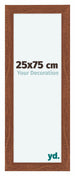 Como MDF Bilderrahmen 25x75cm Nussbaum Vorne Vorne | Yourdecoration.at
