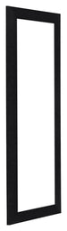 Como MDF Bilderrahmen 25x75cm Schwarz Matt Vorne Schrag | Yourdecoration.at