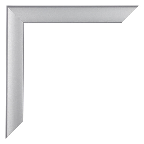 Como MDF Bilderrahmen 25x75cm Silber Matt Ecke | Yourdecoration.at