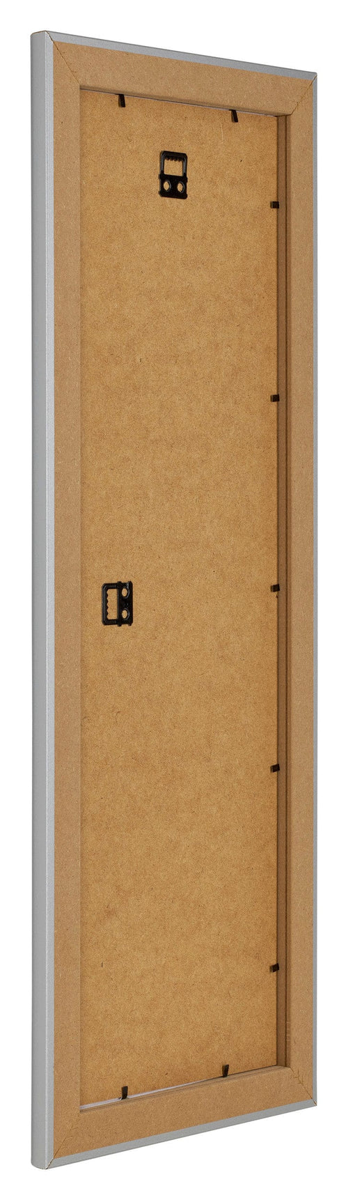 Como MDF Bilderrahmen 25x75cm Silber Matt Ruckseite Schrag | Yourdecoration.at