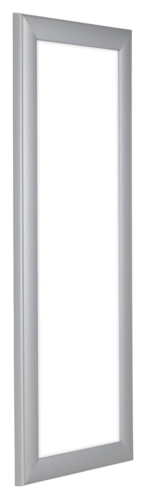 Como MDF Bilderrahmen 25x75cm Silber Matt Vorne Schrag | Yourdecoration.at