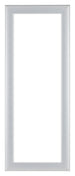 Como MDF Bilderrahmen 25x75cm Silber Matt Vorne | Yourdecoration.at