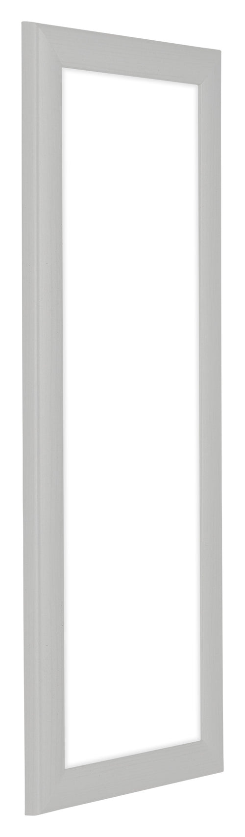 Como MDF Bilderrahmen 25x75cm Weiss Gemasert Vorne Schrag | Yourdecoration.at