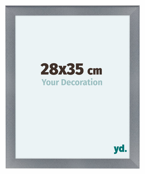 Como MDF Bilderrahmen 28x35cm Aluminium Geburstet Vorne Messe | Yourdecoration.at