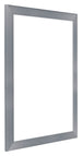 Como MDF Bilderrahmen 28x35cm Aluminium Geburstet Vorne Schrag | Yourdecoration.at