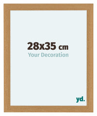 Como MDF Bilderrahmen 28x35cm Buche Vorne Messe | Yourdecoration.at