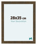 Como MDF Bilderrahmen 28x35cm Gold Antik Vorne Messe | Yourdecoration.at