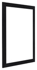 Como MDF Bilderrahmen 28x35cm Schwarz Matt Vorne Schrag | Yourdecoration.at