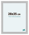 Como MDF Bilderrahmen 28x35cm Weiss Matt Vorne Messe | Yourdecoration.at