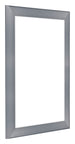 Como MDF Bilderrahmen 30x40cm Aluminium Geburstet Vorne Schrag | Yourdecoration.at