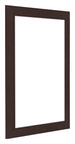Como MDF Bilderrahmen 30x40cm Eiche Dunkel Vorne Schrag | Yourdecoration.at