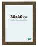Como MDF Bilderrahmen 30x40cm Gold Antik Vorne Messe | Yourdecoration.at