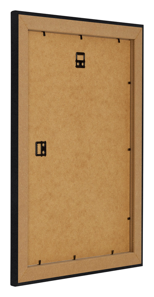 Como MDF Bilderrahmen 30x40cm Schwarz Matt Ruckseite Schrag | Yourdecoration.at