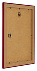 Como MDF Bilderrahmen 30x40cm Weinrot Gewischt Ruckseite Schrag | Yourdecoration.at
