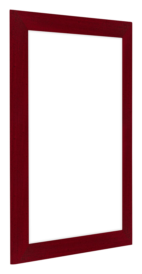 Como MDF Bilderrahmen 30x40cm Weinrot Gewischt Vorne Schrag | Yourdecoration.at