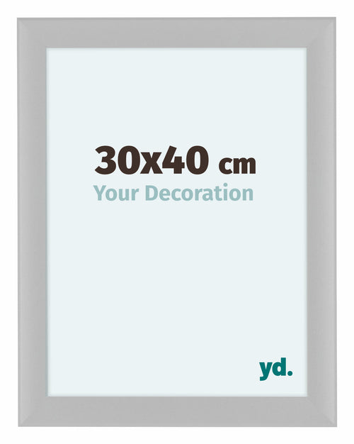 Como MDF Bilderrahmen 30x40cm Weiss Matt Vorne Messe | Yourdecoration.at