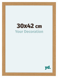 Como MDF Bilderrahmen 30x42cm Buche Vorne Messe | Yourdecoration.at