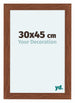 Como MDF Bilderrahmen 30x45cm Nussbaum Vorne Messe | Yourdecoration.at